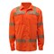 Gss Safety Hi-Vis Lightweight Rip Stop Button Front Shirt, 96% Polyester/4% Spandex, Orange, 5XL 7506-5XL - alternate 3