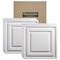 Genesis Icon Relief Ceiling Tile, 24 in W x 24 in L, 12 PK 75400 - alternate 1