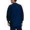 Landau Warmup Jacket, Cotton/Polyester, 3 Pockets, Navy, Size S 7551BNP SMALL - alternate 10