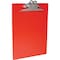 Zoro Select 8-1/2" x 11" Clipboard 1", Red 1GEJ3 - alternate 3
