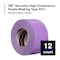 3M Painter's Tape, 72 mm W x 60 yd L, 7.3 mil Thick, Purple, Rubber Adhesive, 12 PK 501+PL - alternate 9