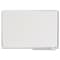 Mastervision Grid Board, Steel, 38 in, 50 in, Aluminum Frame, White, Gloss MA0547830 - alternate 2
