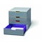 Durable Office Products Desk Storage, 4 Drawer Box Locks Top Draw 760627 - alternate 6