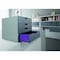 Durable Office Products Desk Storage, 4 Drawer Box Locks Top Draw 760627 - alternate 3