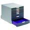 Durable Office Products Desk Storage, 7 Drawer Box, Gray/Multi 760727 - alternate 2