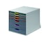 Durable Office Products Desk Storage, 7 Drawer Box, Gray/Multi 760727 - alternate 1