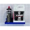 Triton Products 12 In. W x 6 In. D Blue Epoxy Coated Steel Shelf for 1/8 In. and 1/4 In. Pegboard 76126 - alternate 2
