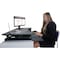 Victor Technology Height Adjustable Standing Desk with Keyboard Tray Standing Desk Converter, 23 in D X 36 in W X DCX760G - alternate 5