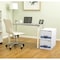 Bankers Box File Box, Steel, 12 1/2 in W, 23 1/4 in D, 10 3/8 in H, Blue, White 00311 - alternate 2
