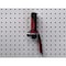 Triton Products 1-3/4 In. I.D. Steel Double Mount U-Shape Pegboard Hook for 1/8 In. and 1/4 In. Pegboard, PK5 76325 - alternate 7