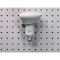 Triton Products 1-3/4 In. I.D. Steel Double Mount U-Shape Pegboard Hook for 1/8 In. and 1/4 In. Pegboard, PK5 76325 - alternate 6