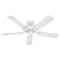 Hunter Sea Air Outdoor Ceiling Fan, 52" Blade Dia., White, ETL Wet 53054 - alternate 2