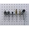 Triton Products 8-1/8 In. W Steel Multi-Prong Tool/Wrench Holder for 1/8 In. and 1/4 In. Pegboard, PK5 76660 - alternate 8