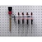 Triton Products 9 In. W Steel Multi-Ring Tool Holder for 1/8 In. and 1/4 In. Pegboard, PK2 76666 - alternate 3