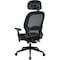 Office Star Executive Chair Desk Chair, 18-13/16" to 23-1/16" Height, Mesh, Black 55403 - alternate 6