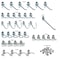 Triton Products 36 pc. Steel Pegboard Hook Assortment for 1/8 In. and 1/4 In. Pegboard 76936 - alternate 3