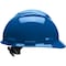 Bullard Hard Hat, S61, Polyethylene, 4 Point Ratchet, Type 1, Class E, Blue 61KBR - alternate 7