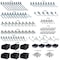 Triton Products 95 pc. Steel Pegboard Hook & Bin Assortment for 1/8 In. and 1/4 In. Pegboard (85 Asst Hooks & 10 Bins) 76995 - alternate 2