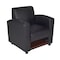 Regency Arm Chair, Series Nova Breathable Vinyl Black 7701JVBK - alternate 2