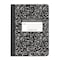 Roaring Spring Case of Black Marble Comp Notebooks, College Ruled, 80 sht, 15lb White Paper, 9.75"x7.75", Hard Cover, PK48 77226cs - alternate 1