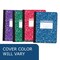 Roaring Spring Case of Assorted Color Comp Notebooks, W Ruled, 100 sht, 15 lb White Paper, 9.75"x7.75", Hard Cover, PK24 77229cs - alternate 4