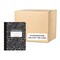 Roaring Spring Case of Black Marble Comp Notebooks, College Ruled, 100 sht, 15 lb Paper, 9.75"x7.75", Hard Cover, PK24 77264cs - alternate 6