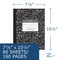 Roaring Spring Case of Signature Black Marble Comp Notebooks, College Ruled, 80 sheets, Oversized 10.25"x7.88", PK24 77461cs - alternate 5