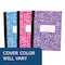 Roaring Spring Case of Assorted Marble Comp Notebook, College Ruled, 80 sht, Oversized 10.25"x8", Flexible Covers, PK48 77480cs - alternate 4