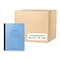 Winnable Case of Blue Composition Notebooks, Wide Ruled, 48 sht, 15 lb White Paper, 10.5"x8", Flexible Covers, PK72 77501cs - alternate 2