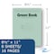 Roaring Spring Recycled Green Exam Book, Wide, PK10000 77509PL