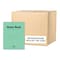 Roaring Spring Case of Recycled Exam Green Books, 8.5" x 11", 8 sheets/16 pages, Wide Ruled with Margin, PK500 77509cs - alternate 3