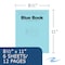 Roaring Spring Case of Exam Blue Books, 11" x 8.5", 6 Sheets/12 Pages, Wide Ruled with Margin, PK500 77516cs - alternate 4