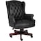 Boss Traditional Chair, Black Back, 30 in W 32" L 44" H, Fixed B800-BK - alternate 2