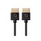Monoprice Slim HDMI Cable, 6 ft.Black 13586 - alternate 4