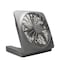 Treva/O2Cool 10" Blade Dia Compact Fan, 2 Speeds, Gray, Plug-in with the AC adapter FD10101A - alternate 2