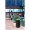Commercial Zone Products Imprinted Swvl Lid Waste Bin, 25 gal., Blk 781401 - alternate 2