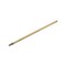Carlisle Foodservice Metal Tipped, Wood Hndl, 40" L, 7/8", PK12 4027500 - alternate 1