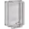 Safety Technology International Enclose Protective Cover, Polycarbonate, Surface Mount, 5 1/2 in W x 8 1/8 in H x 4 in D, Clear STI-13200NC - alternate 7