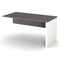 Connexion Return Shell Return Table, Slate/Sandstone, 29.8" D X 30.4" H, 59-1/2" W X Melamine, Slate/Sandstone 93812-1159 - alternate 2