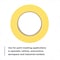 3M Painter's Tape, 24 mm W x 55 m L, 6.3 mil Thick, Yellow, Rubber Adhesive, 36 PK 301+ - alternate 5