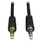 Tripp Lite Audio Cable, Mini Stereo, 3.5mm, M/M, 12ft P312-012 - alternate 2
