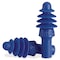 Howard Leight AirSoft Reusable TPE Ear Plugs, Flanged Shape, 27 dB, Blue, 100 PK DPAS-1 - alternate 4