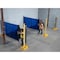 Shaver Industries Weld Screen, PVC, 20 ft W., 5.5 ft H., 13 oz/sq yd, 140  Degrees F Withstand Temp., Blue 628242430142 - alternate 8