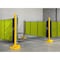 Shaver Industries Weld Screen, PVC, 20 ft W., 5.5 ft H., 13 oz/sq yd, 140  Degrees F Withstand Temp., Yellow 628242430159 - alternate 8