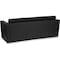 Flash Furniture Sofa, 32" x 31", Upholstery Color: Black ZB-TRINITY-8094-SOFA-BK-GG - alternate 5