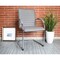 Boss B9536 Side Chair, Wood Back, 23 in W 24-1/2" L 37-1/2" H, Fixed, Vinyl Seat B9536-GY-2 - alternate 4