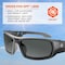 Ergodyne ODIN, Safety Glasses, Anti-Fog, Smoke Lens, Matte Black Frame, Full-Frame ODIN-AF - alternate 7