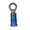 3M Ring Terminal, #10 Stud Size, 14 AWG, 1,000 V, Nylon Insulated, Blue, Crimp Termination Only MNG14-10RX - alternate 5