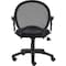 Boss Chair, 25 in W 25" L 38-1/2" H, Adjustable, Mesh Seat B6216 - alternate 4