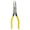 Klein Tools 8 7/16 in D203 Needle Nose Plier, Side Cutter Plastic Dipped Handle D203-8NCR - alternate 7